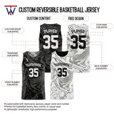 Zebra Custom Reversible Basketball Jersey